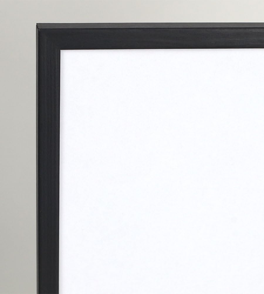 Holz Bilderrahmen Plexi Foto Rahmen Collage Wanddeko Poster S111: Farbe: Schwarz | Format: 40x60