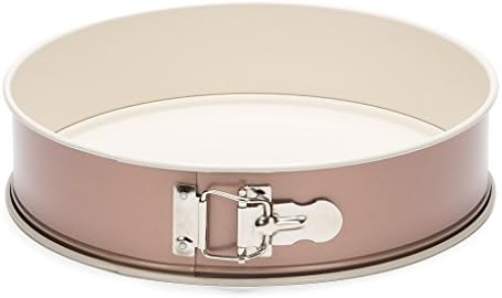 Patisse Ceramic Series Round Springform with double non-stick ceramic coating, 9-1/2"/24cm, White/Copper