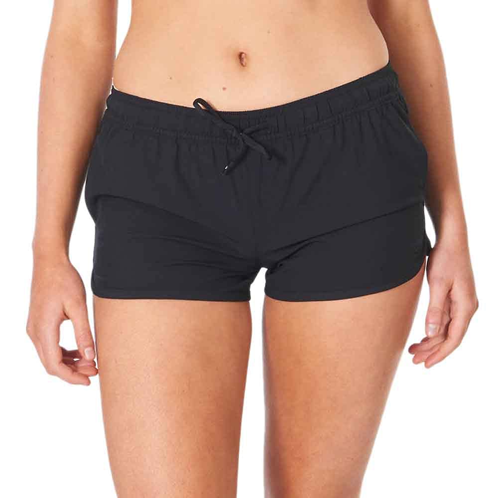 Rip Curl Women's Black Cls Surf 3 Inch Boardshorts