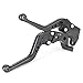 GZYF Motorcycle Short Brake Clutch Levers for Suzuki 2004 2005 GSXR 600 750 K4, Black