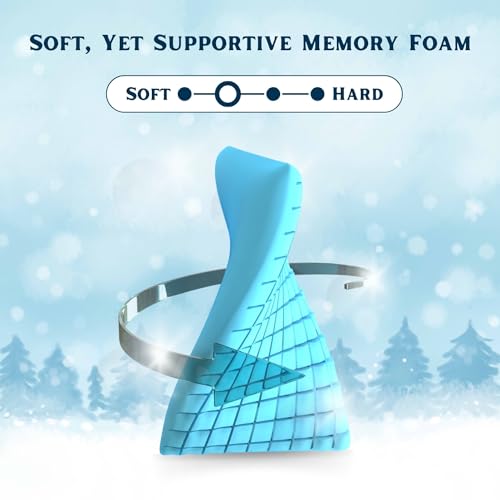 Image of Comforto Ergonomic Dream Memory Foam Orthopaedic Grid Pillow for Sleeping & Neck Pain Relief (Pack of 1)