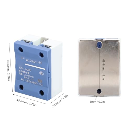 Relais en fonction solide 80A AC AUNMAS pour machines d'emballage