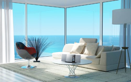 Panasonic SC-HC49 EG-W bianco