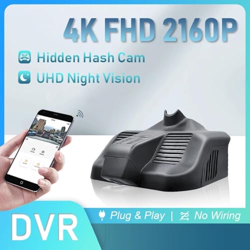 Kamera Samochodowa dla Mercedes Benz G Klasa G G500 G350 G350d G55 G63 G65, 4K 2160P Samochodowy DVR Rejestrator Wideo Dash Cam Podwójny Obiektyw