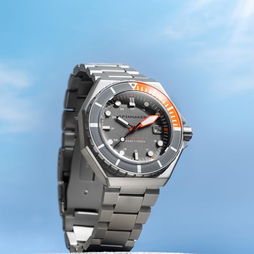 Image of Spinnaker Men's 44mm Dumas Automatic Watch with Solid Stainless Steel Bracelet SP-5081