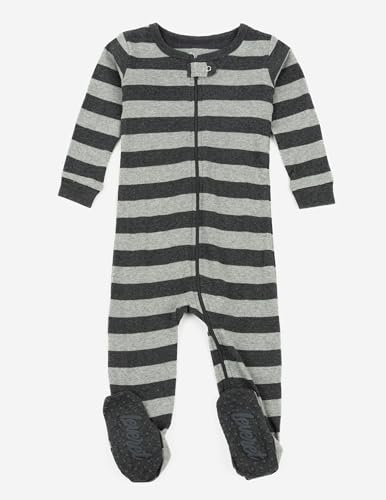 Image of Leveret Fleece Baby Boys Girls Footed Pajamas Sleeper Kids & Toddler Christmas Pajamas (3 Months-5 Toddler)