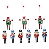 Pendentifs de noël : avec une jolie forme de soldat en noyer, il complétera n'importe quelle fête à thème de décoration de noël, décorations de noël