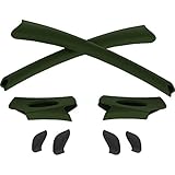 Oakley Flak Jacket Sock Kit Sunglass Accessories - Dark Green/One Size