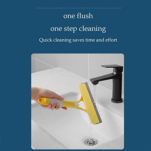 3Pcs 3-In-1 Window Squeegee, Multifunctional Window Cleaning Tools With Sponges And Spray, Window Washing Kit For Car Windshield, Household Glass Window, Shower Door #TOP4