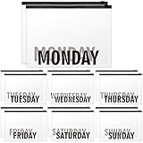 Yeaqee 14 Pcs Kids Packing Cubes for Travel Days of Week Daily Outfit Suitcase Organizers Pouches Hospital Bag for Boys Girls Family Vacations Summer Camp Suitcase