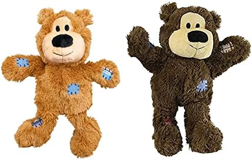 Kong Wild Knots Bears Durable Dog Toys Size:Med/Large Pack of 2, Medium Breeds