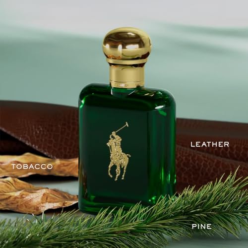 Ralph Lauren Polo Eau de Toilette - Men's Woody & Spicy Cologne - 125ml | With Pine, Patchouli, Leather, and Tobacco - Medium Intensity - Long Lasting Fragrance for Men