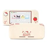 Kuitmor Coque de Protection pour Switch Lite, Housse en Silicone Souple Antirayures avec 2...