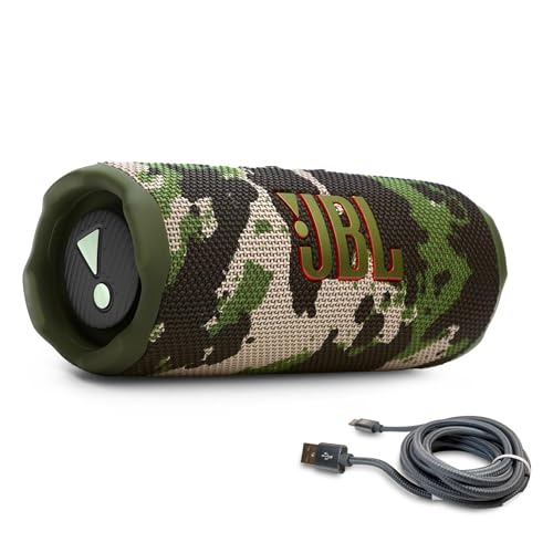 Image of JBL Flip 7 (Squad) + Bundle with USB-C Braided Cable