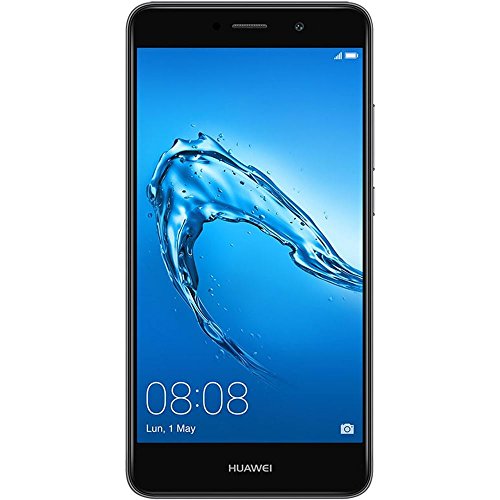 Huawei Y7 SIM Doble 4G 16GB Negro, Gris - Smartphone (14 cm (5.5'), 1280 x 720 Pixeles, Plana, 16:9, Multi-Touch, Capacitiva)