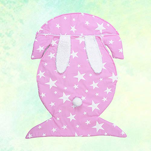 TOYANDONA 1 pç Saco de dormir para bebês em forma de coelho, saco de dormir de pelúcia respirável pa