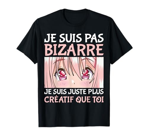 Anime Manga Fille Japonais Kawaii Otaku T-Shirt