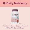 SmartyPants Multivitamínico Gummy para Mujeres, Sin Azúcar: Biotina, Metilfolato, Omega 3 (ALA), Vitamina D3, C, Vitamina B12, B6, A, K y Zinc, Inositol, Sin Gluten, 60 Count (Suministro para 20 Días), Gummy 60 Count (Paquete de 1) 6
