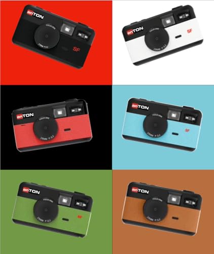 Cámara digital Anton Screen Free compacta color negro sin pantalla para fotografía 7