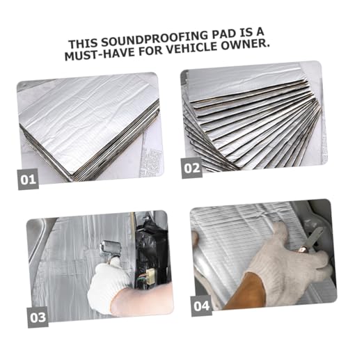 Tapis isolation thermique voiture contre le bruit et le chaud - 3
