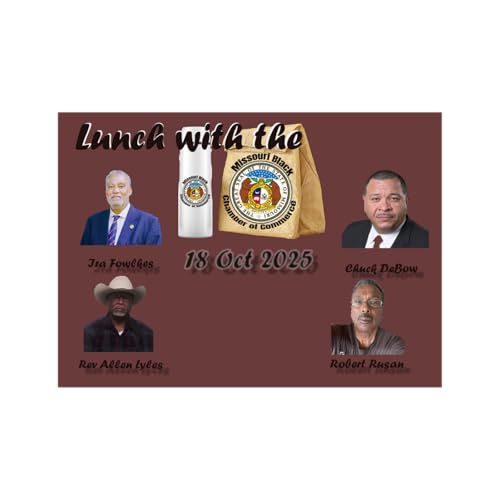 Lunch with the Missouri Black Chamber of Commerce