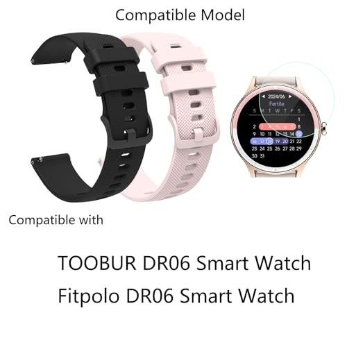 Correas rápidas para reloj DR06 con protector pantalla 3 unidades miniatura 2