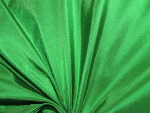 Silk Green Taffeta Fabric 44" Wide TAF209[1]2