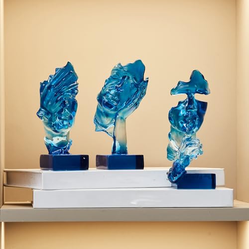 Set de 3 Estatuas Pensador Abstracto para Decoración miniatura 5