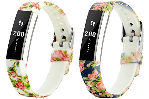 for Fitbit Alta HR and Alta Accessory Band,CreateGreat Replacement Elastomer Bands for Fitbit Alta HR/Fitbit Alta/Alta Fitbit Bands