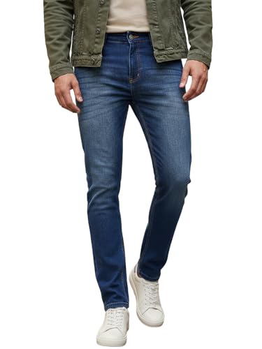 Image of Urbano Fashion Men's Stretch Fit Mid Rise Jeans