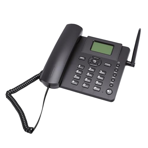 Teléfono inalámbrico de escritorio GSM Dual SIM 2G