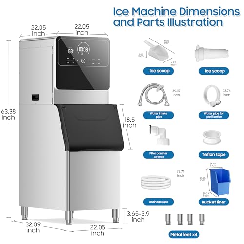 commercial ice maker premium 1684