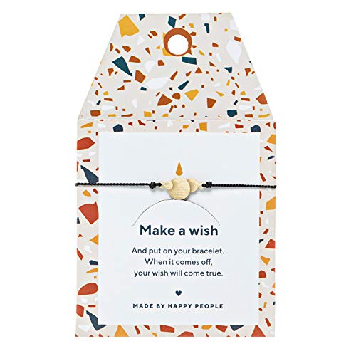 Preisvergleich Produktbild timi Three Circles vergoldet Make A Wish Bracelet by of Sweden