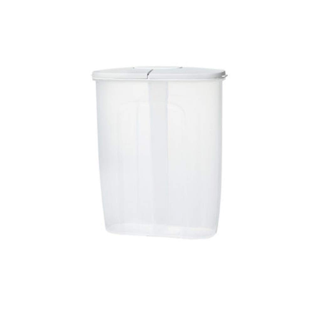 Gewürzdosen, Vorratsdosen for die Küche, Frischhaltedose aus Kunststoff, transparent, mit verbesserten Deckeln, luftdicht, for die Küche, Kanister for gemischte Körner, versiegelte Dose, nützlicher Be