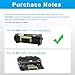 LCL Remanufactured 60F1H00 601H Toner Cartridge 10,000 Pages Replacement for Lexmark 601H 60F1H00 60F1000 for MX310dn MX410de MX510de MX511de MX511dte MX511dhe MX610 MX610dw MX611de MX611dhe (1K)