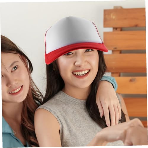 Chapeaux vierges de baseball en maille respirante pack de 10 légères pour transfert thermique - 7