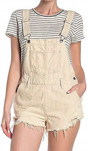 Free People June Shortalls Overall Shorts SEEDED Rinse (26)