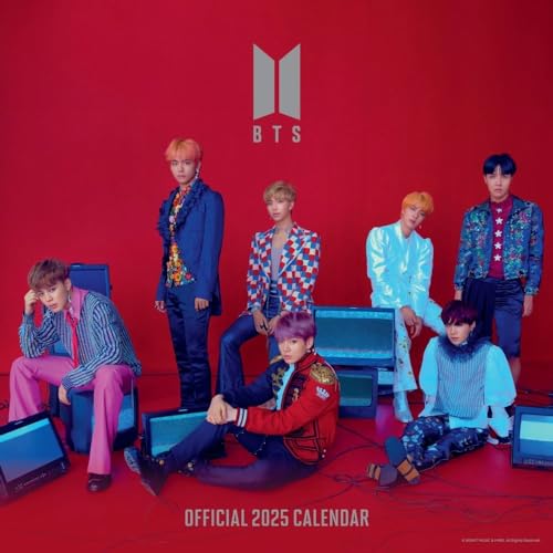2026 CALENDAR BTS Month To View Square Calendar Multi-Language