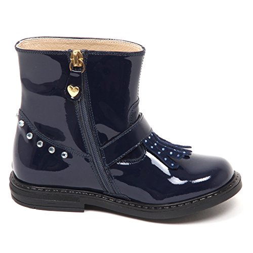 Bottine bleue en vernis Twin-Set pour filles taille 25