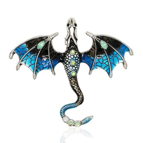 Image of Animal Brooch for Men Vintage Metal Wildlife Lapel Pin Suit Jacket Badge Fashion Accessories for Men