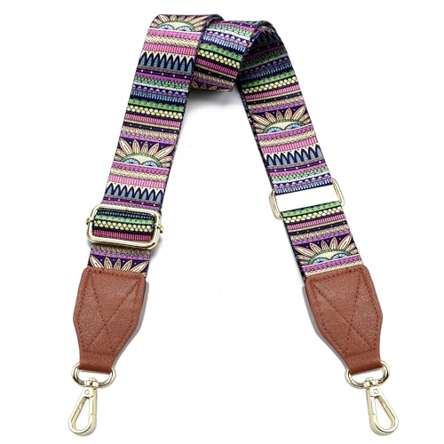 Image of LEMEDE Purse Strap Replacement Crossbody 1.5 inch Wide Shoulder Strap Adjustable Straps Handbag Strap Replacement Belts