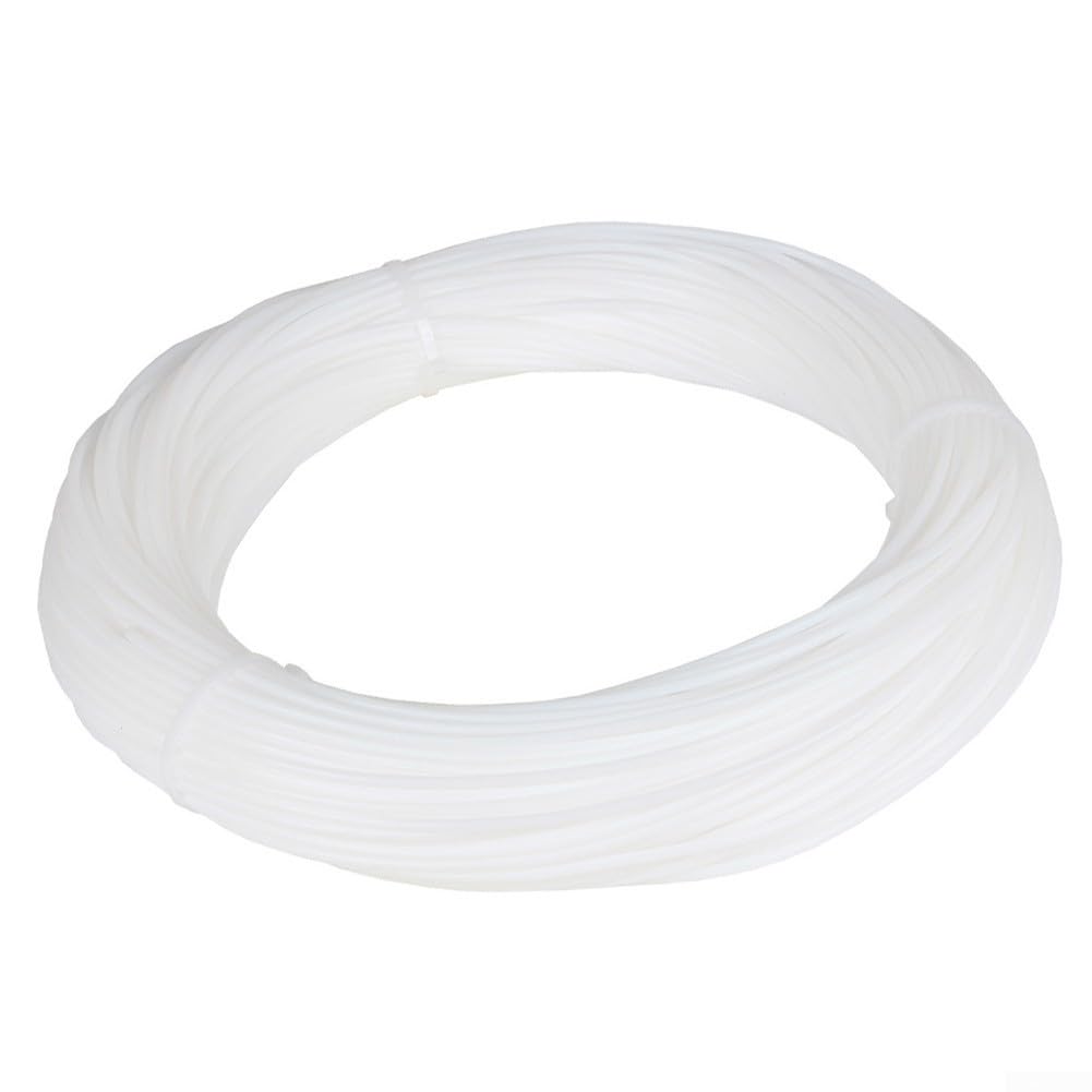 Manguera de PTFE de 2,5 x 4 mm para impresora 3D, rollo de 100 m, manguera de teflón, resistente al calor hasta 260 °C, para extrusora de accionamiento directo para laboratorio bambu para creality