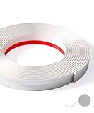 MEME INT 26ft Weather Seal Strip for Window and Door, Sealing Tape for Draft Stopper, Strong Adhesive Door Window and Shower Door Gaps (White, 13ft)