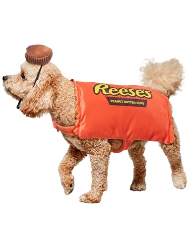 Hershey's: Reese's Peanut Butter Cup Pet Costume for For Dogs or Cats by Rubies, L/XL