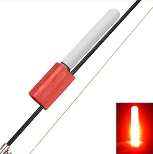 Clip On LED for Night Fishing Light Glow Rod Tip Light for Enhanced ...