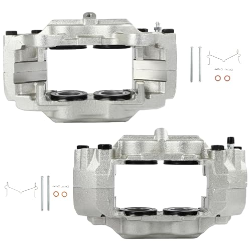 Image of SCITOO - Front Disc Brake Calipers Assembly w /o Bracket For Hummer Model - For H3 2006-2010,For H3T 2009-2010 185019 185018