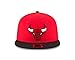 New Era NBA Chicago Bulls Adult Men NBA 9Fifty 2Tone Snapback Cap,OSFA,Red