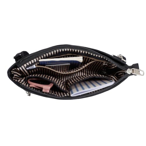 Image of Travelon Women's Anti-Theft Heritage Small Crossbody Cross Body Bag