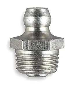 LDEXIN 25pcs 8mm x 1mm M8 Male Thread Straight Hydraulic Grease Fitting Assortment Kit Zerk Nipple Nozzle Fittings for Excavators