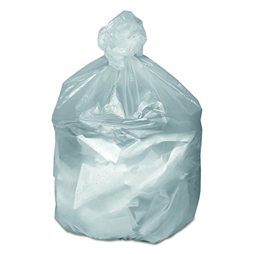 Image of Webster Good 'n Tuff GNT3037 High Density Waste Can Liners, 30gal, 8 Microns, 30 x 36, Natural (Case of 500)